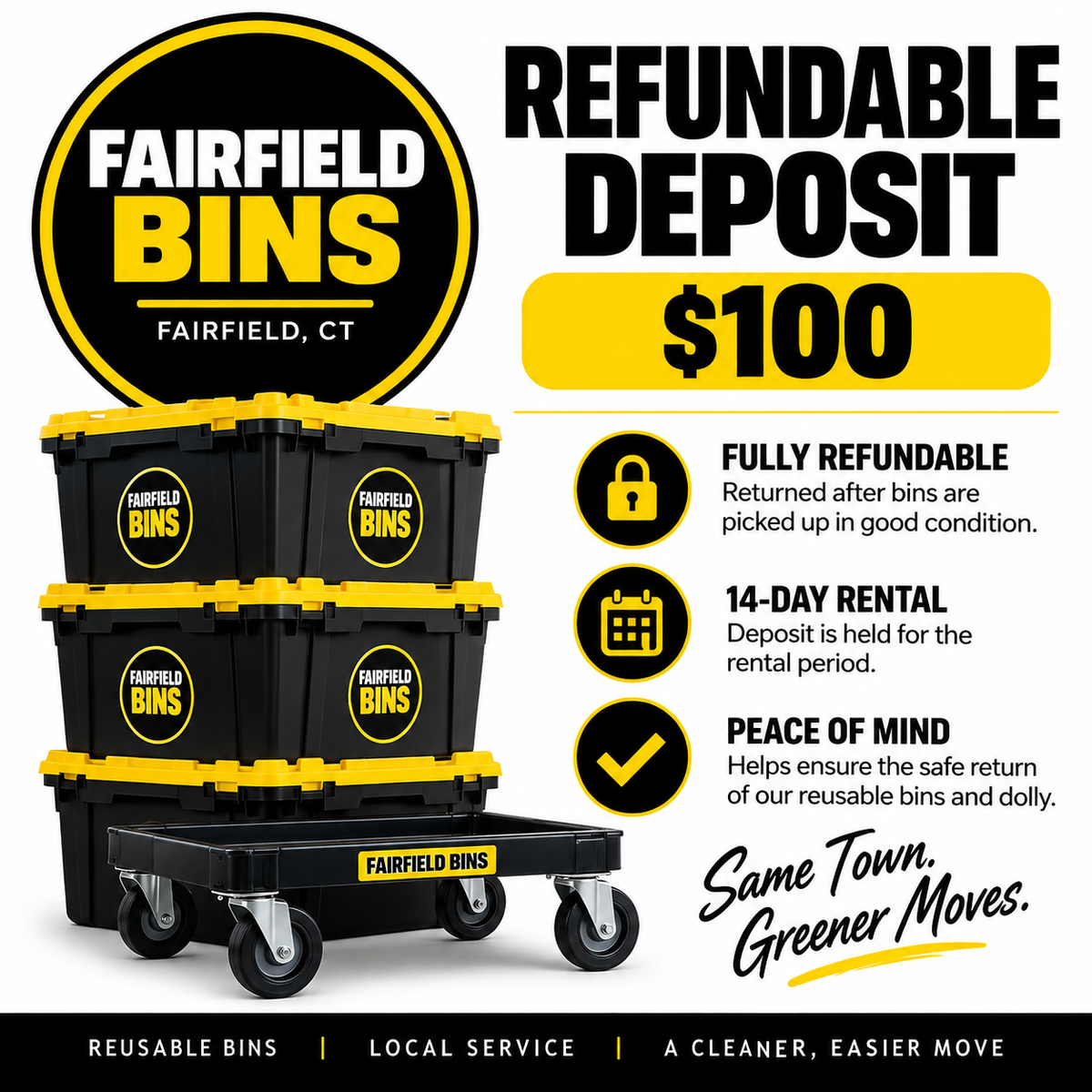 20 Bin Refundable Deposit